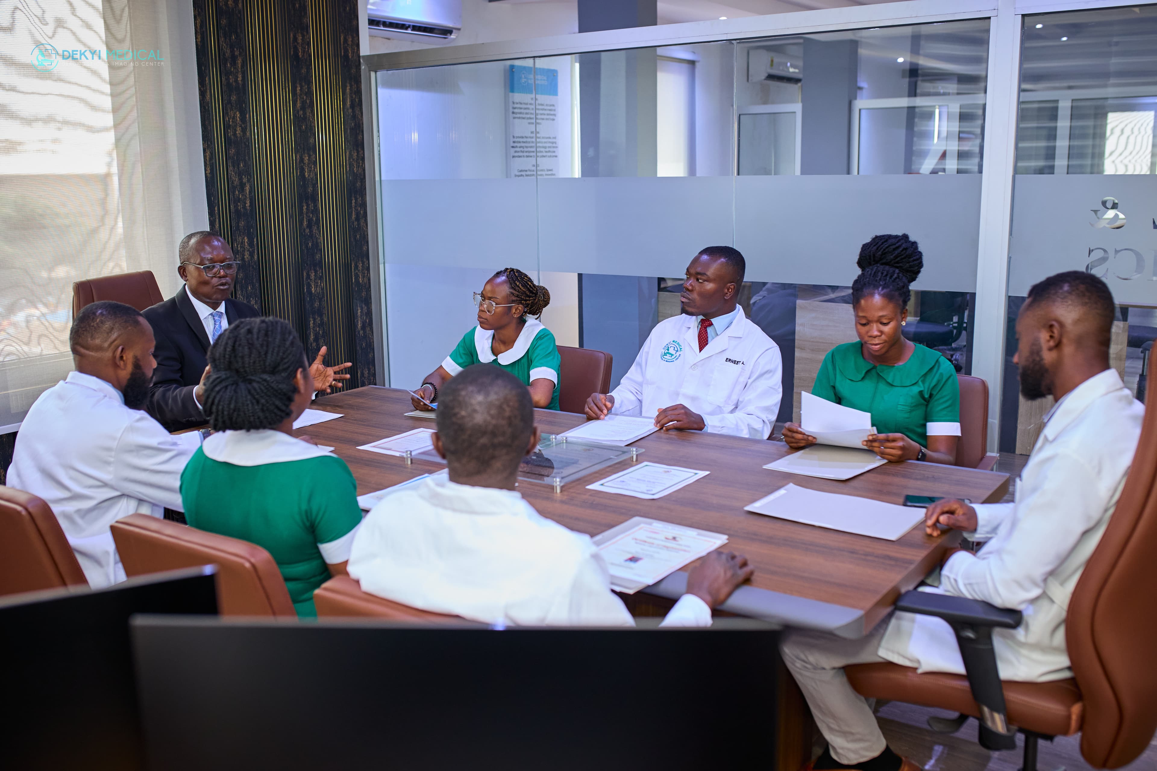 Dekyi Medical team in conference