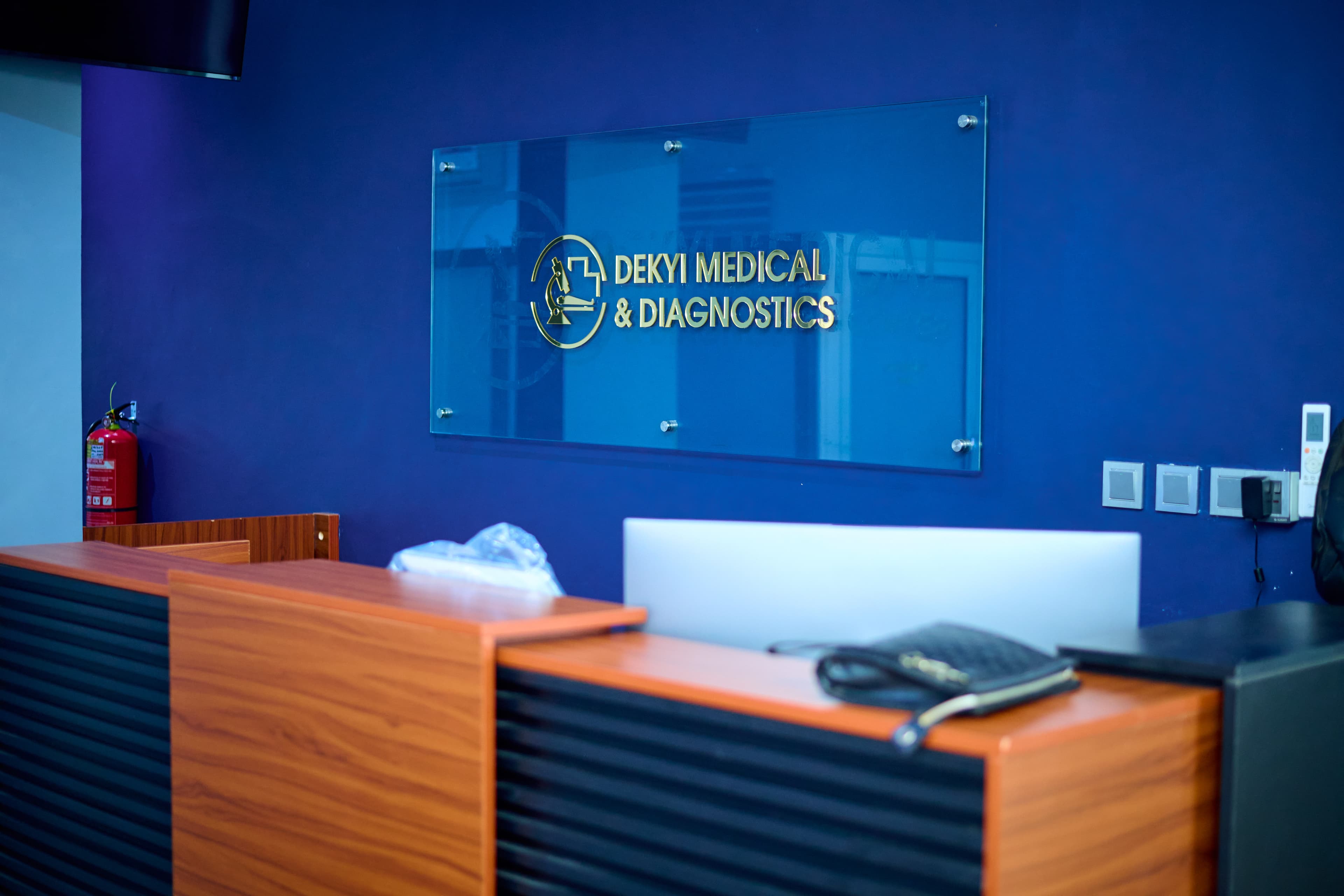 Dekyi Medical & Diagnostics Center reception